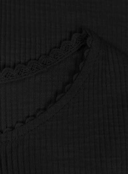 Womens Fall Clothes Long Sleeves Tunic Lace Sleeve V Neck Buttons Shirts Casual Slim Fit Blouses